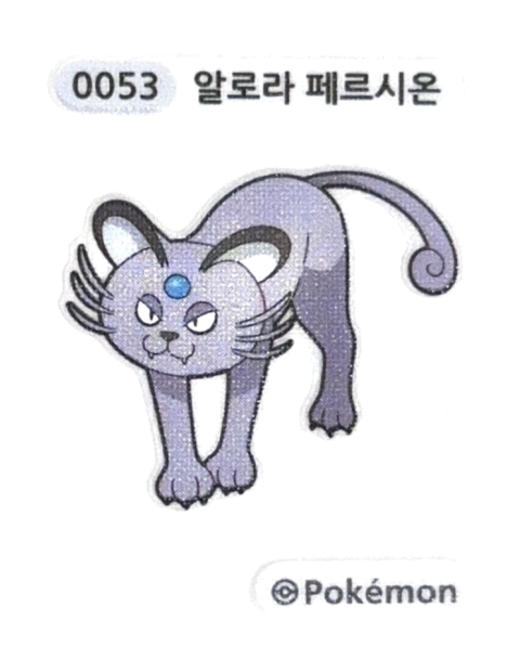 알로라 페르시온 띠부씰